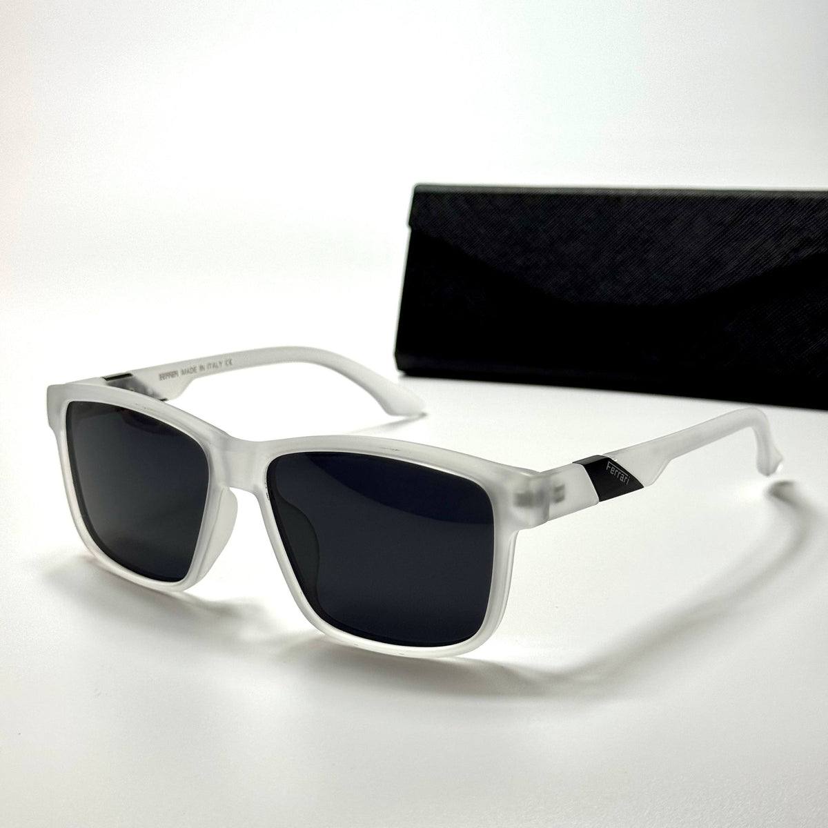 Ray-Ban Ferrari RB4365M – Frost White Black