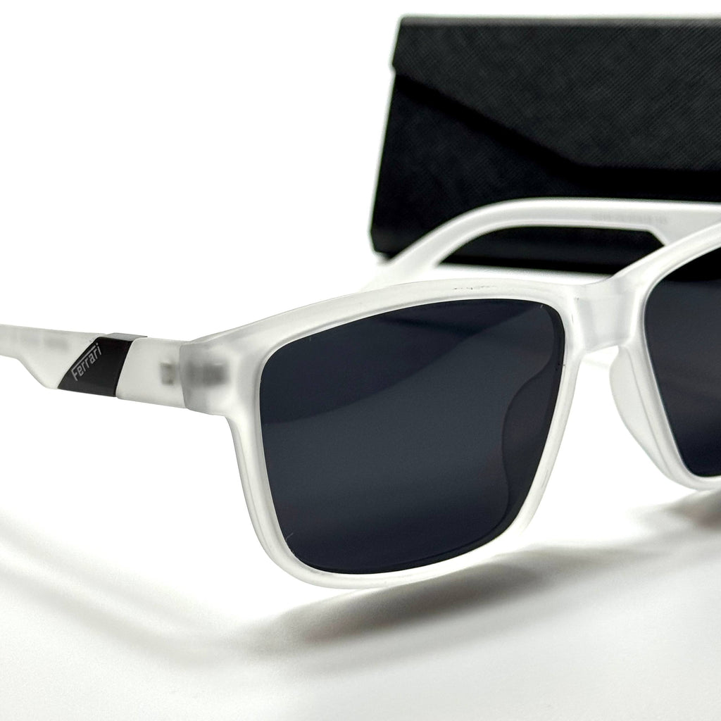 Ray-Ban Ferrari RB4365M – Frost White Black