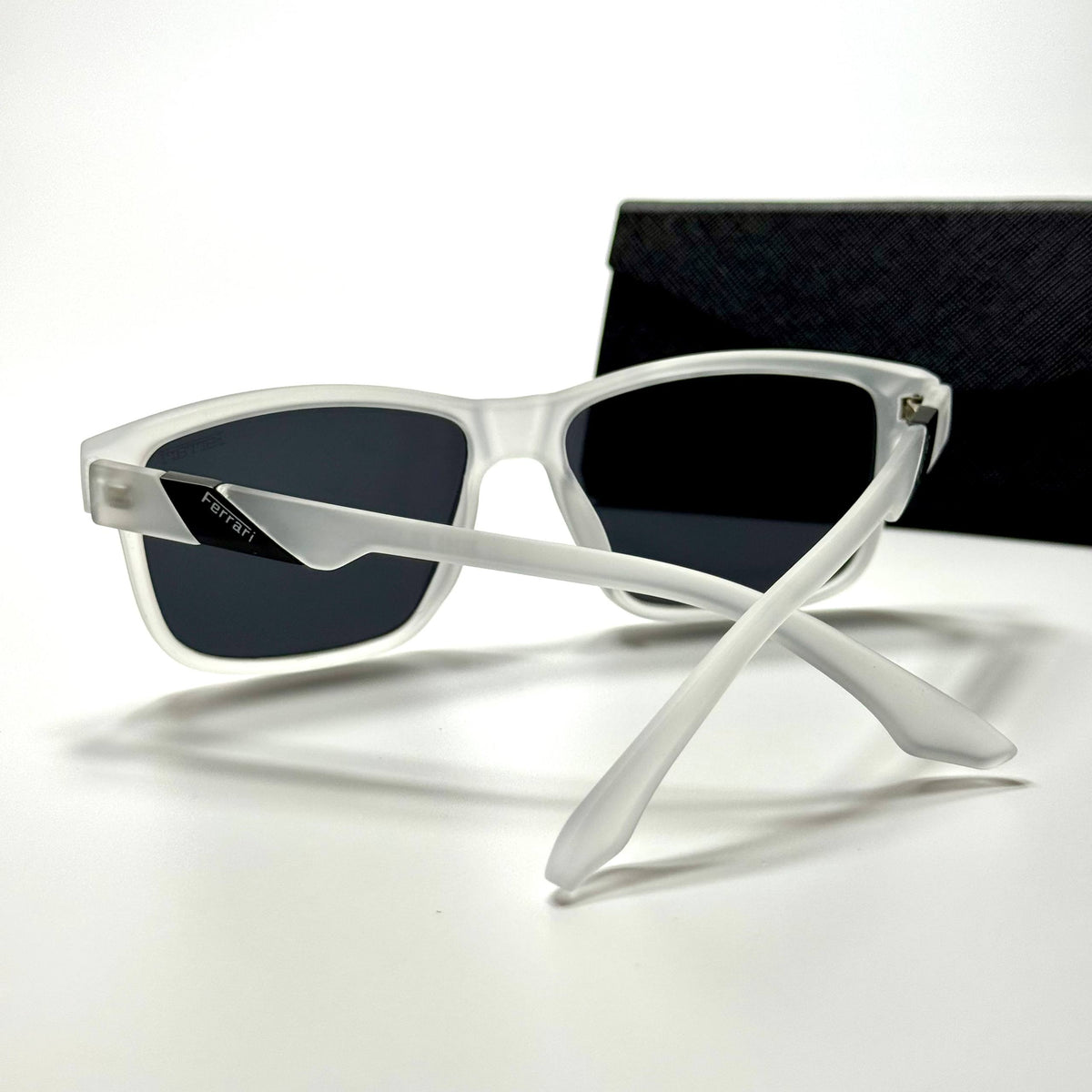 Ray-Ban Ferrari RB4365M – Frost White Black