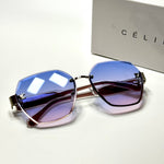 Celine Geometric CL5019 – Rose Gold Blue Pink