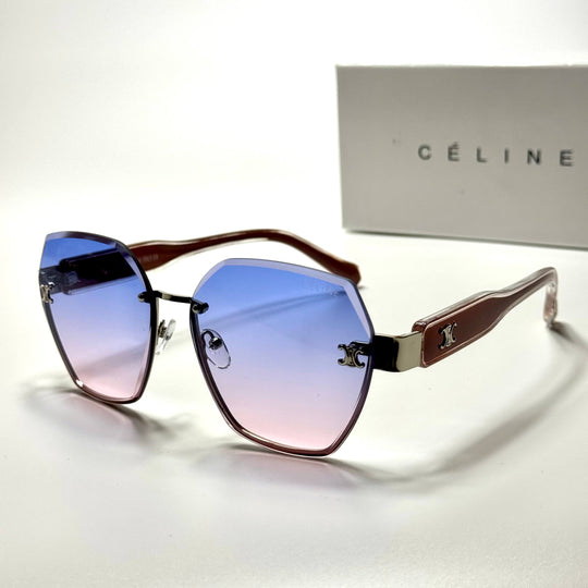 Celine Geometric CL5019 – Rose Gold Blue Pink