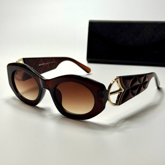 Bvlgari Oval BV9136 – Brown Gold