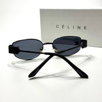 Celine Oval CL5064 – Black Grey