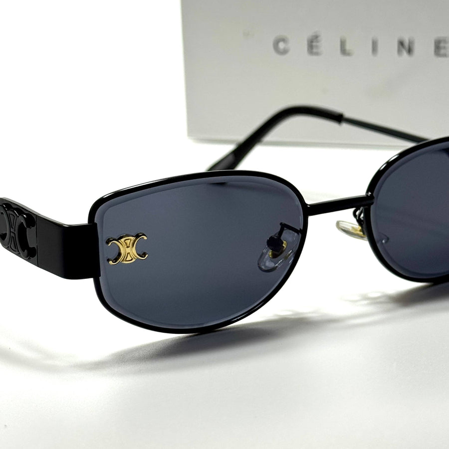 Celine Oval CL5064 – Black Grey