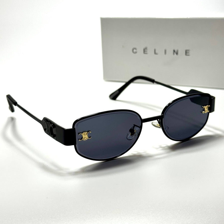 Celine Oval CL5064 – Black Grey