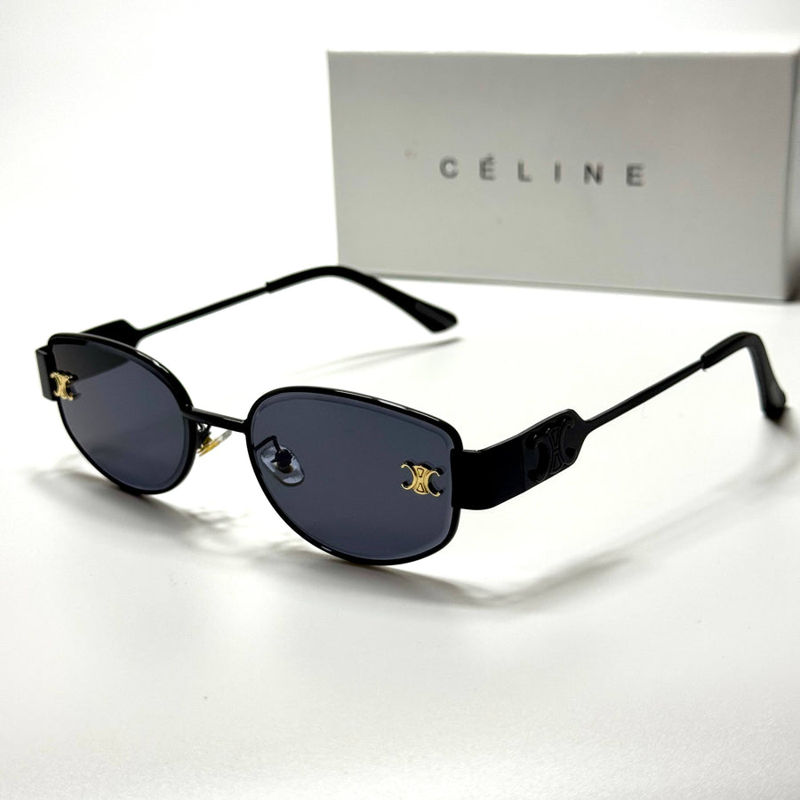 Celine Oval CL5064 – Black Grey
