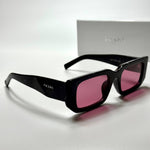Prada Rectangular PR4219 – Black Pink