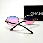 Chanel Round CH4286 – Gold Blue Pink