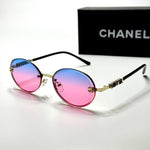 Chanel Round CH4286 – Gold Blue Pink