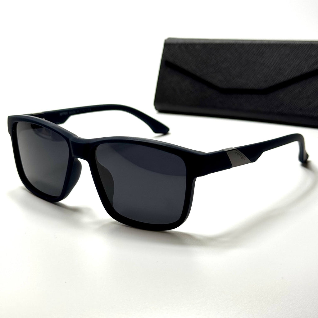 Ferrari Rectangular FR9247 – Navy Black