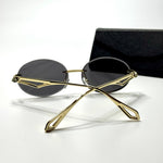 Maybach Rimless Oval – Gold Black