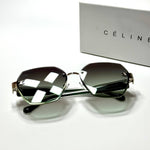 Celine Geometric CL5087 – Green Grey Gradient