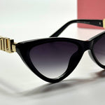 Miu Miu Cat Eye SMU08Z – Gold Violet Black