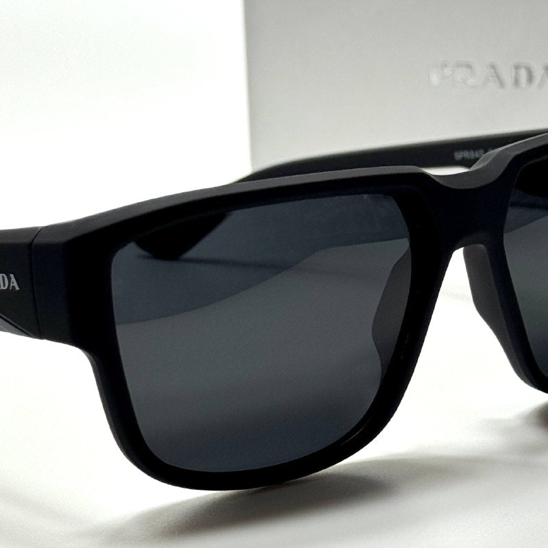 Prada Rectangular PR5832 – Black Grey