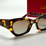Cartier Cat-Eye CT0425S – Crystal Brown