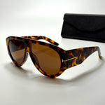 Tom Ford Aviator TF9147 – Havana Brown Gold