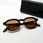 Moscot Round MOS3472 – Black Brown