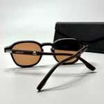 Moscot Round MOS3472 – Black Brown