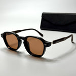 Moscot Round MOS3472 – Black Brown