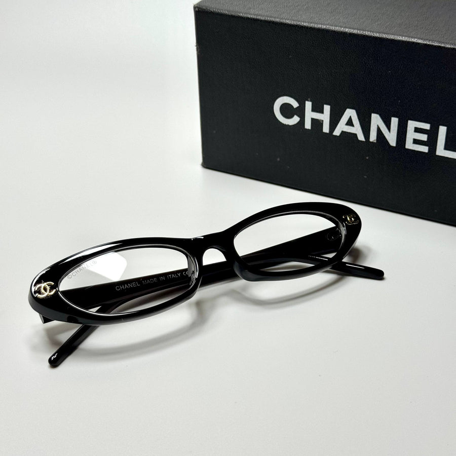 Chanel Oval CH5078 – Black Clear
