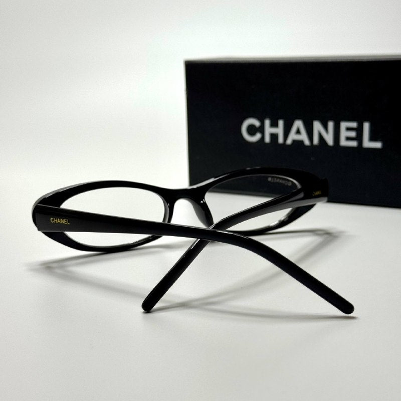 Chanel Oval CH5078 – Black Clear