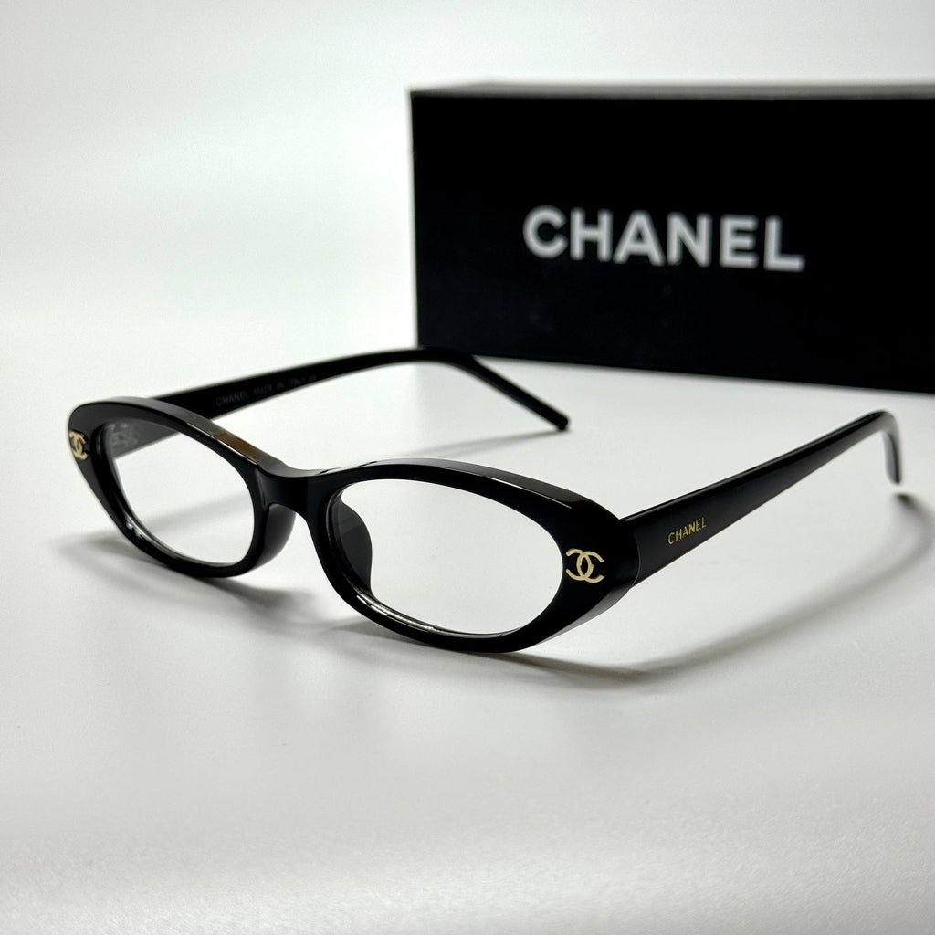 Chanel Oval CH5078 – Black Clear