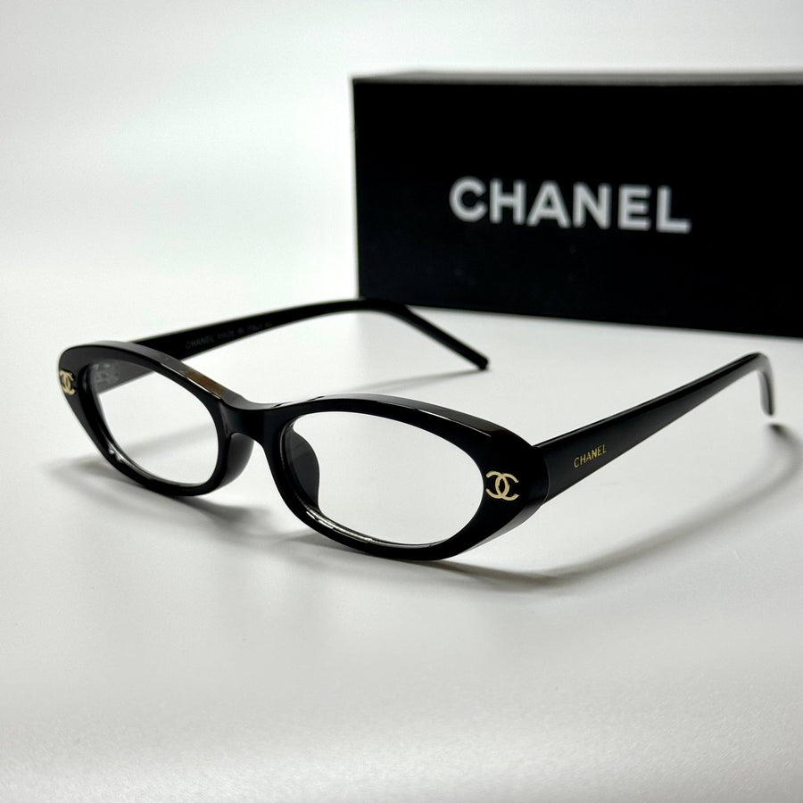 Chanel Oval CH5078 – Black Clear