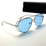 Bottega Veneta Aviator BV1236S – Silver Blue