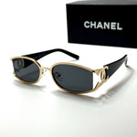 Chanel Oval CH4216 – Gold Black