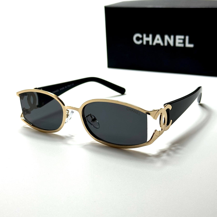 Chanel Oval CH4216 – Gold Black