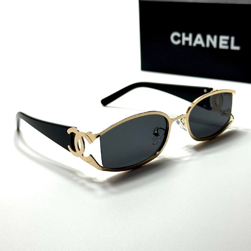 Chanel Oval CH4216 – Gold Black