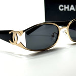 Chanel Oval CH4216 – Gold Black