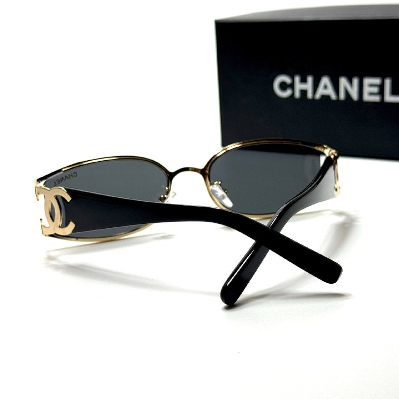 Chanel Oval CH4216 – Gold Black