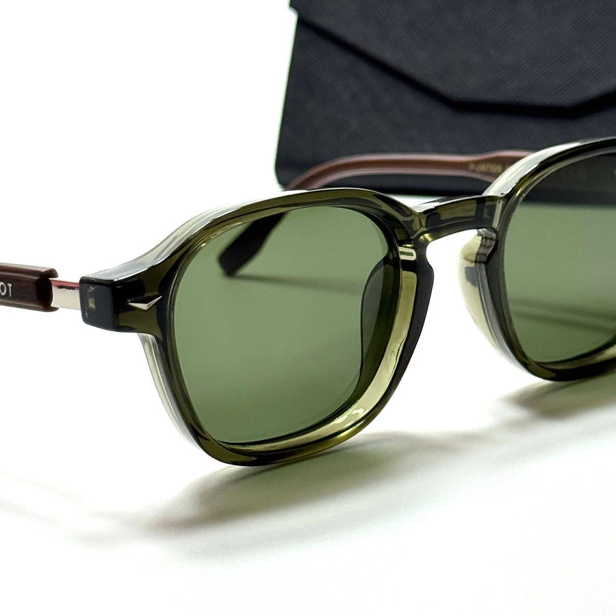 Moscot Round MOS3486 – Olive Green