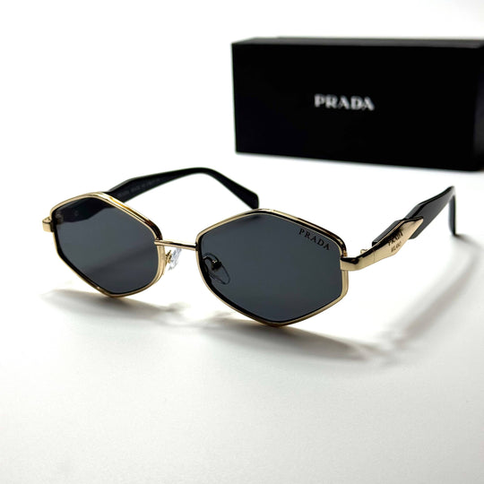 Prada Geometric PR4179 – Gold Black