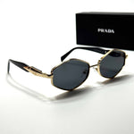 Prada Geometric PR4179 – Gold Black