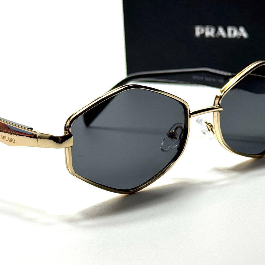 Prada Geometric PR4179 – Gold Black
