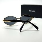 Prada Geometric PR4179 – Gold Black