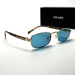 Prada Rectangular PR6294 – Gold Blue
