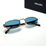 Prada Rectangular PR6294 – Gold Blue