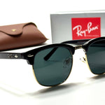 Ray-Ban Clubmaster RB3016 – Black Gold