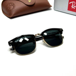 Ray-Ban Clubmaster RB3016 – Black Gold