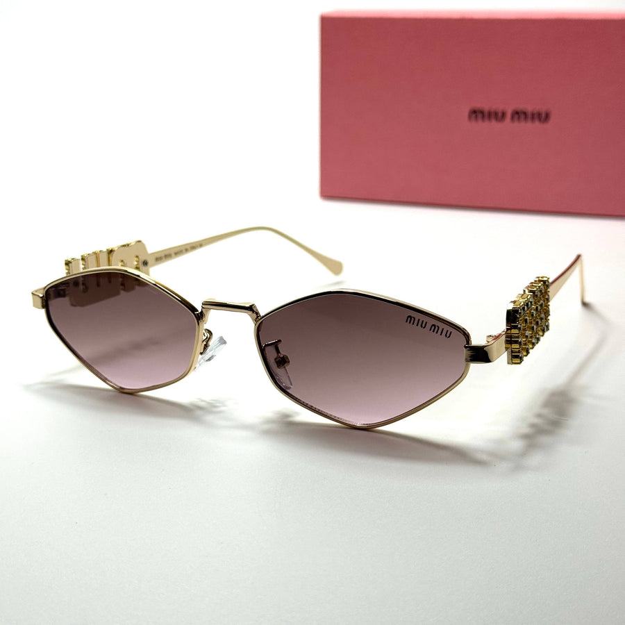 Miu Miu SMU64Z – Gold Black Gradient