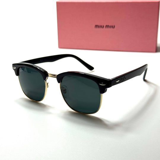Ray-Ban Clubmaster RB3016 – Black Gold