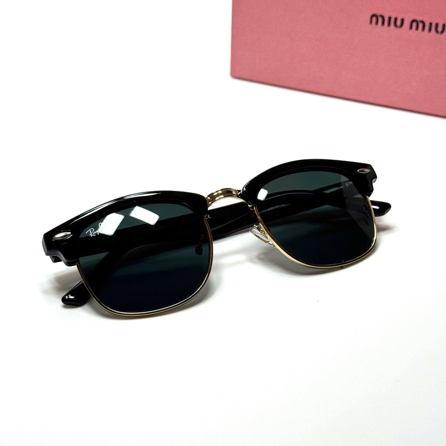 Ray-Ban Clubmaster RB3016 – Black Gold