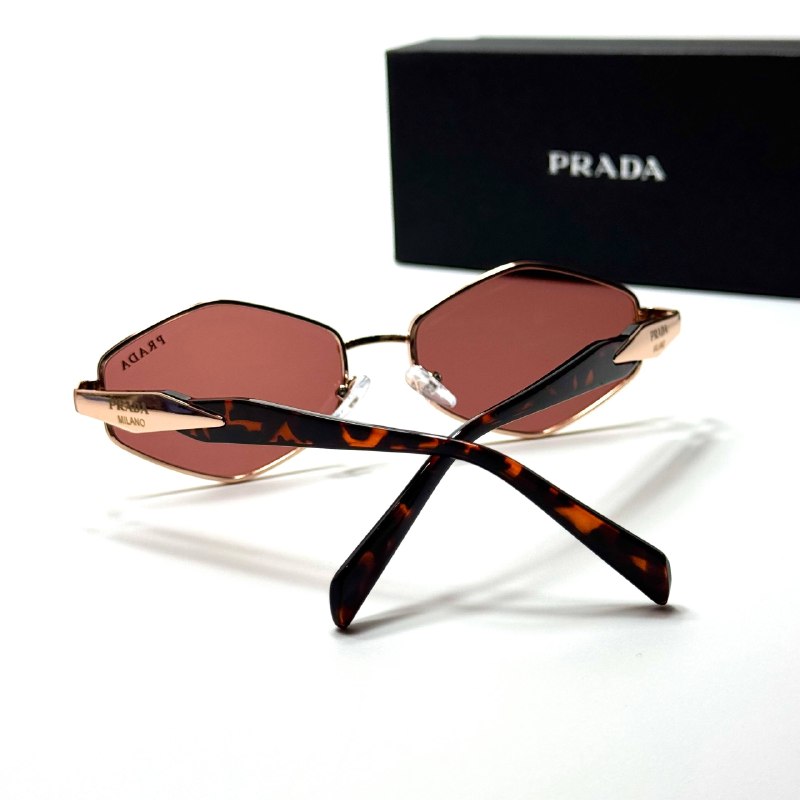 Prada Geometric PR4186 – Rose Gold Pink