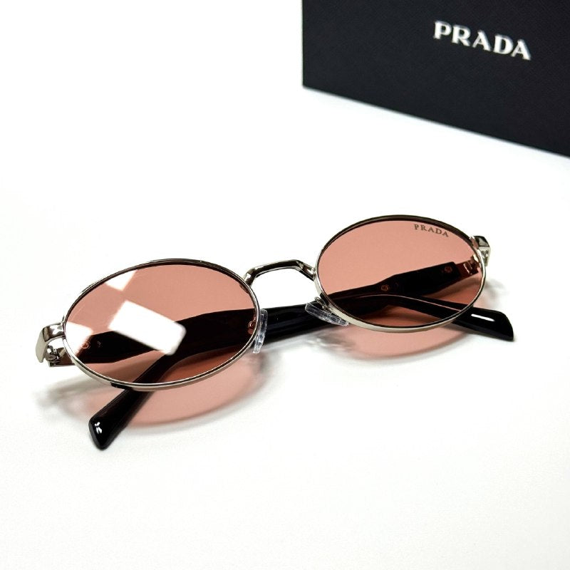 Prada Oval PR4192 – Silver Pink