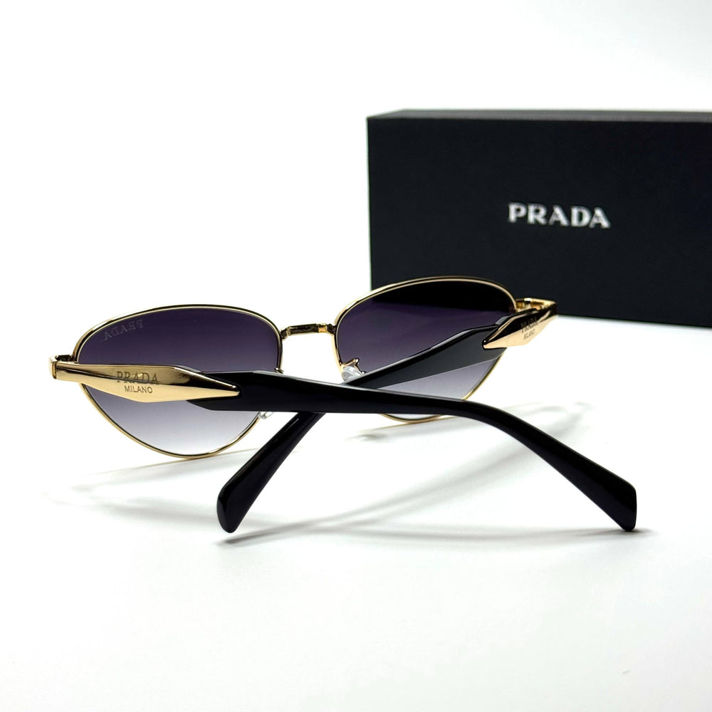 Prada Cat Eye PR4197 – Gold Purple Gradient
