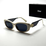 Dior Oval DRS743 – Black Grey