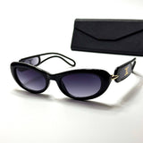 Celine Oval CL4195 – Black Purple Gradient